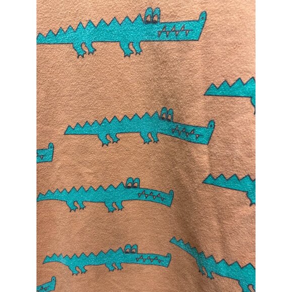 Dot Dot Smile Boys Alligator Print Sweatshirt Orange Size 11 (M) - Picture 8 of 11
